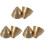 6St Koperen Religieuze Gouden Percussie Instrument 4