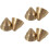6St Koperen Religieuze Gouden Percussie Instrument 7