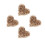 2000St Beige Hartvormige Voor Bruiloft En Party 6