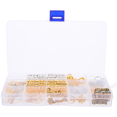 159St Haarvlecht Ringen Dreadlocks Beads Zinklegering Mix Kleuren