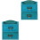 2St Countertop Storage Box Sky-Blue Voor Make-Up En Bureaulade 4