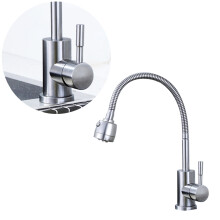 2St Rvs Waterkraan Met Trekbare Sprayer Voor Keuken En Wastafel