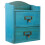 2St Countertop Storage Box Sky-Blue Voor Make-Up En Bureaulade 2