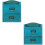 2St Countertop Storage Box Sky-Blue Voor Make-Up En Bureaulade 7