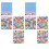 Kruissteek Nummer Stickers Diverse Kleuren Zelfklevend 1