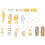 159St Haarvlecht Ringen Dreadlocks Beads Zinklegering Mix Kleuren 6