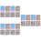 Kruissteek Nummer Stickers Diverse Kleuren Zelfklevend 7