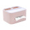 3St Tissue Organizer Roze Van ABS PP, En Stijlvol 1