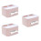 3St Tissue Organizer Roze Van ABS PP, En Stijlvol 7