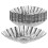 40St Multifunctionele Rvs Bakvormen Voor Cupcakes En Taarten 2