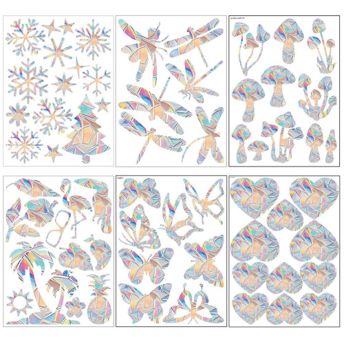 Decoratieve Raamstickers PVC Anti- Voor