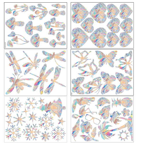 Decoratieve Raamstickers PVC Anti- Voor 2