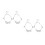 4Pièces Bracelet De Argent Danse Plage 7