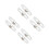 8Stk Weiße Perlengürtel Mit Elastisch Taillen Schmuck 6