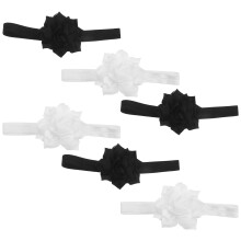24Stk Baby Kopfband Blumenmotive Hautfreundlich Für Neugeborene