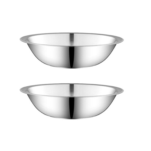 4Stk Aufbewahrungsschalen Robust Silber