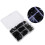 354St Motorfiets Windscreen En Schroeven Zwart Sterk 11