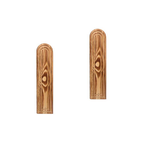 2St Robuuste Wandbloempot Bruin Voor Binnengebruik 2