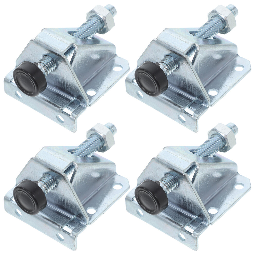 3Sets Heavy Duty Adjustable Leveler Feet Silver For Wardrobe Furniture 3601048776253