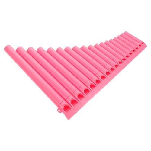 2Pz Flauto Pan Rosa in ABS Strumento Cinese Per Studio E Suono Nitido 1
