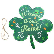 3Pz Decorazioni Festa San Patrizio Cartoncino Verde, Leggere