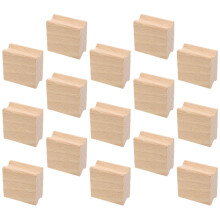 75Stk Langlebige Holzdruckstöcke Für DIY Bastelarbeiten Khaki