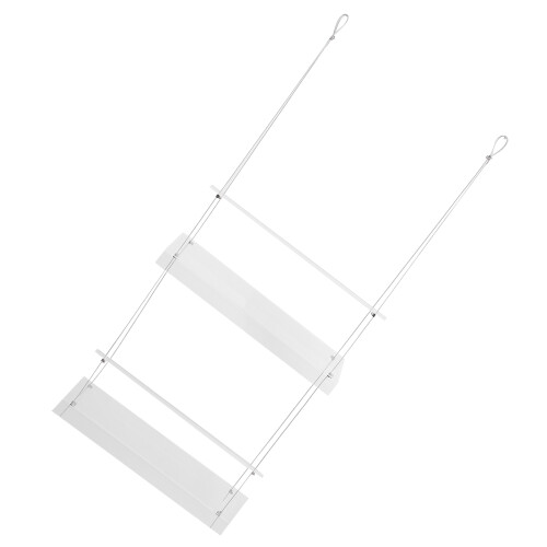 2Pz Espositore Per Vasi in Acrilico Trasparente E Decorativo 1
