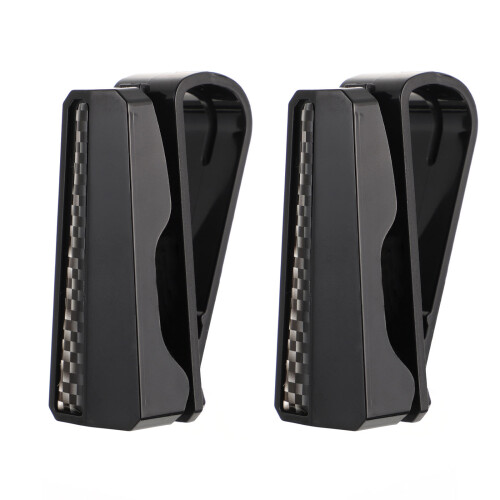 4Ud Clips Soporte Para Gafas De Sol Auto Negro Durable