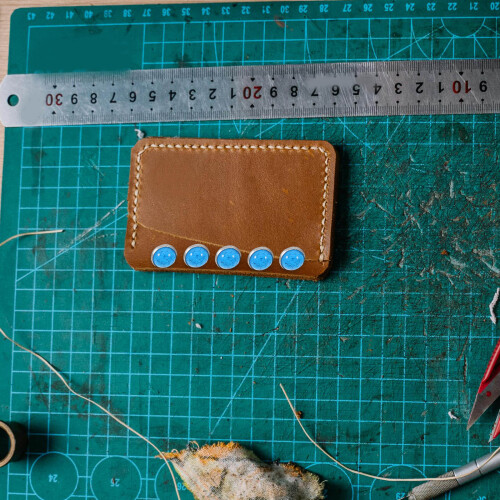 300Pz Rivetti Turchese Per DIY Moda Luminoso 2