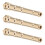 6Ud Miniaturas De De Cobre Dorado Para Decorar 3