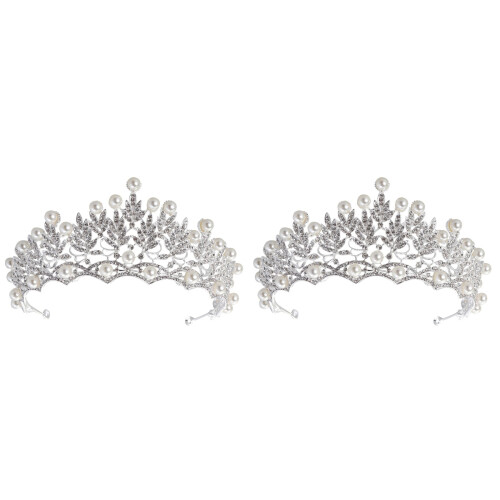 2Pz Argento Sposa Decorazione 1