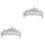 2Pz Argento Sposa Decorazione 3