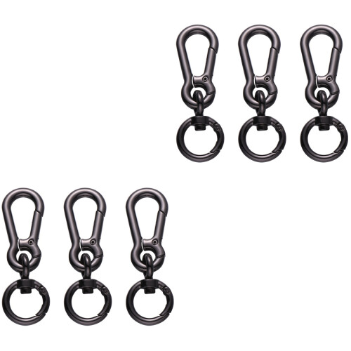 6Pz Clip Tracolla Nera, -Da-Te Per E Borse 2