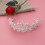 2Pz Argento Sposa Decorazione 9