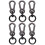 6Pz Clip Tracolla Nera, -Da-Te Per E Borse 4