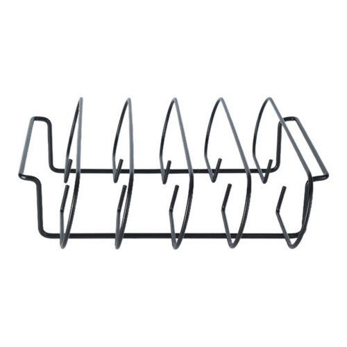 2Pz Steak Nero in Ferro - Rack Barbecue Leggero E Portatile