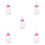 5Pz Per Cuccioli Rosa in Abs+silicone Per Allattamento 4