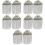 10Pz Epaulettes Da Donna E Uomo Argento Con Nappine Per Cerimonia 7