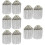 10Pz Epaulettes Da Donna E Uomo Argento Con Nappine Per Cerimonia 11