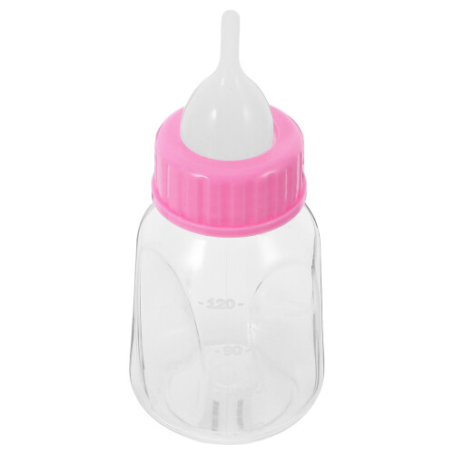 5Pz Per Cuccioli Rosa in Abs+silicone Per Allattamento 2