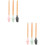 6Pz Silicone Per Bbq Anticalore Pratici E 6