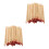 200Pz Bastoncini Divinatori in Bamboo Per Uso 10