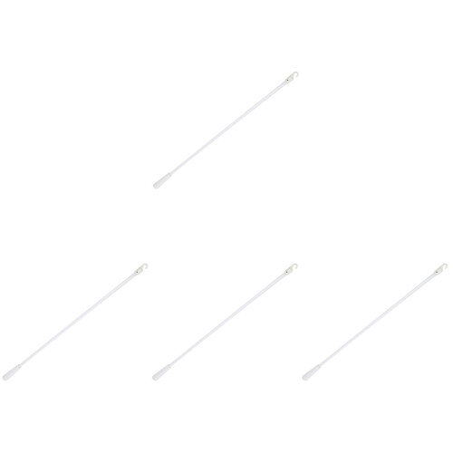 4Pz Bacchetta Tende Bianco Per Veneziane 2