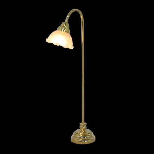 2Pz Da Terra Mini LED Dorata Per Casa Delle Bambole 1