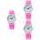 3Pz Orologio Per Rosa Cartoon Quarzo Sicuro E 6