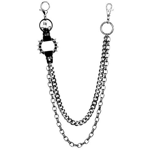 4Pz Catena Argento Portachiavi Unisex