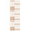 30Pz Mini Separé in Legno Beige Elegante Per Miniature E 8
