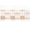 30Pz Mini Separé in Legno Beige Elegante Per Miniature E 5