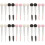 24Pz Spugnette Make Up Colorate Doppia Per Viso, Occhi E Polveri 5