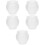 5Pz Stampo Silicone Bianco Per Aromatiche E Artigianali 9